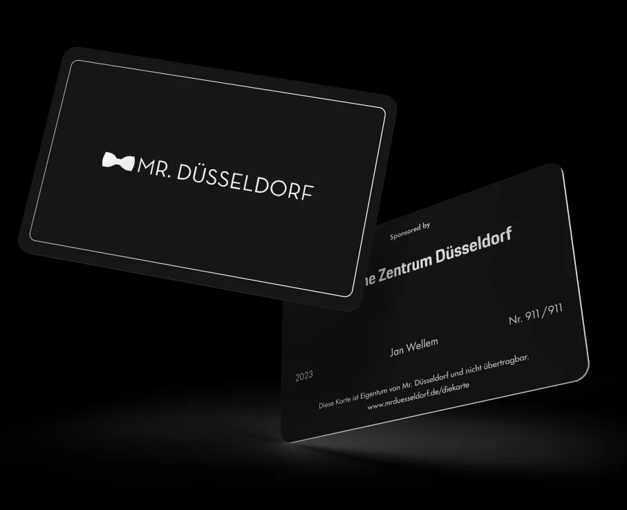 Mr. Düsseldorf Karte